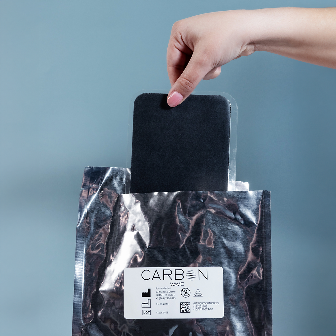 Carbon Wave Patch - Box of 50