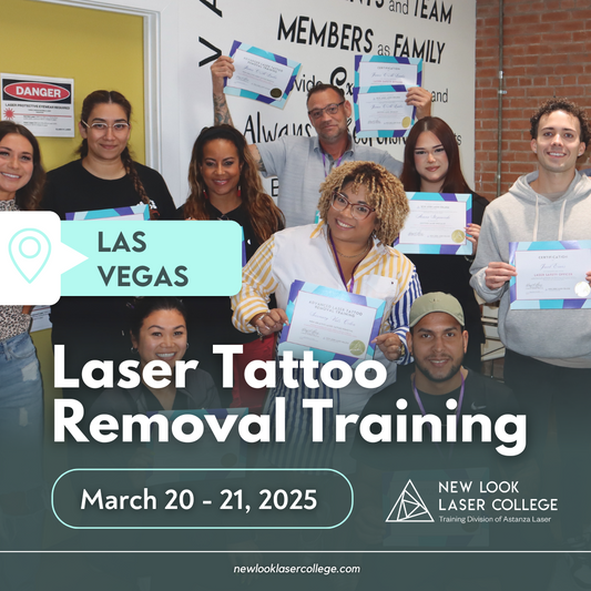 Laser Tattoo Removal Training in Las Vegas – March 20 & 21, 2025