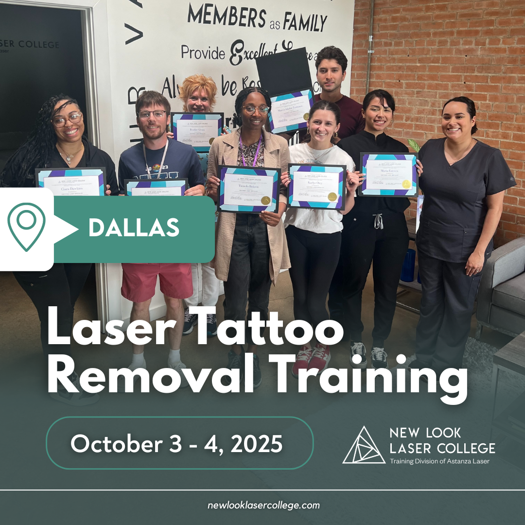 Laser Tattoo Removal Course in Dallas, TX - October 3 & 4, 2025