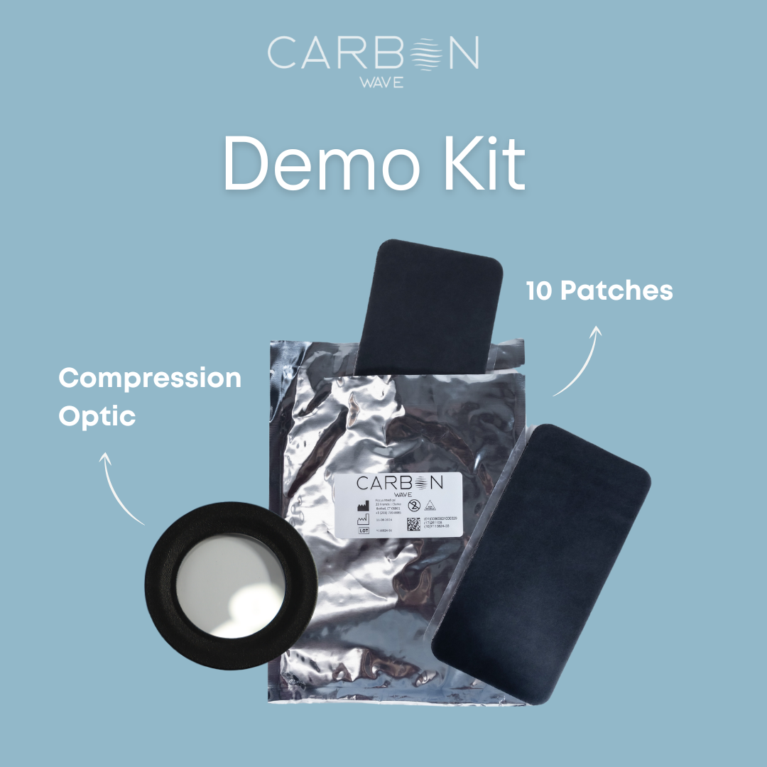 Carbon Wave Patch - Demo Kit Box of 10 Patches & Optic