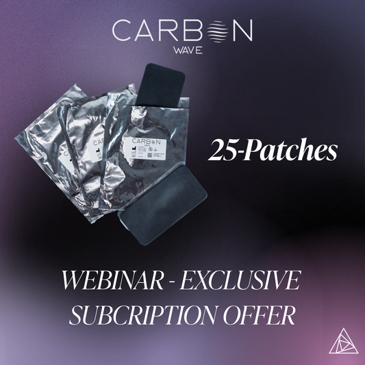 Carbon Wave Patch — 25-Pack Limited-Time Subscription Offer