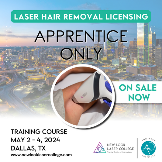Laser Hair Removal (Apprentice) Texas Licensing Program in Dallas, TX